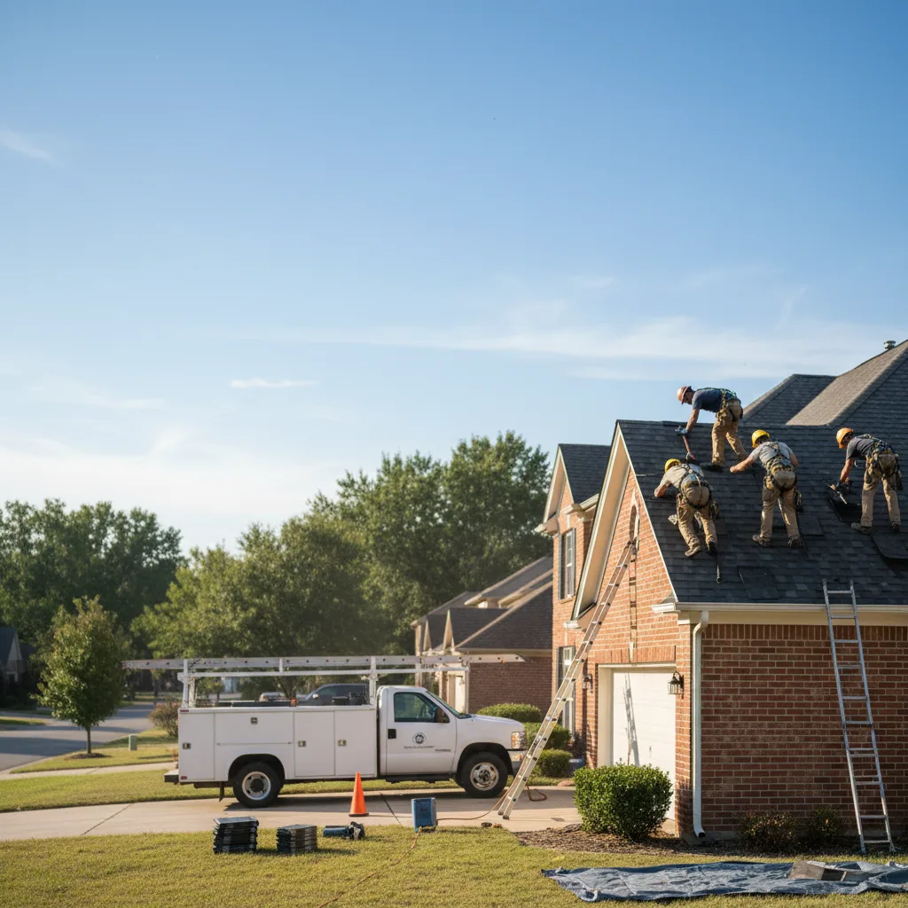 Roof Repair in Deville